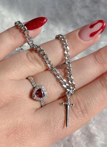 Stainless Steel Couple Necklace