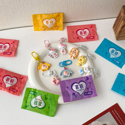 “Top-Rated Mystery Gift Blind Bag Keychain – 10 Styles Surprise!”