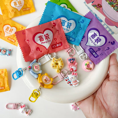 “Top-Rated Mystery Gift Blind Bag Keychain – 10 Styles Surprise!”