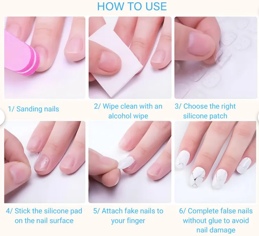 Selection in live stream "Stunning Press On Nails Set – Mixed Styles for Instant Glam"